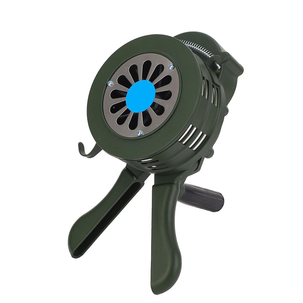 Hand Crank Siren Horn Aluminum Alloy Portable Loud Emergency Safety Siren for Factories Homes