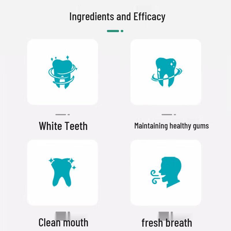 ŁADNA Pasta do zębów Świeży oddech Zestaw podwójny