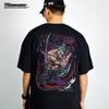 One Piece Anime Print Jointed Shortsleeved Tshirt for Men and Women Made of Pure Cotton Thick and Loose Suitable for Summer