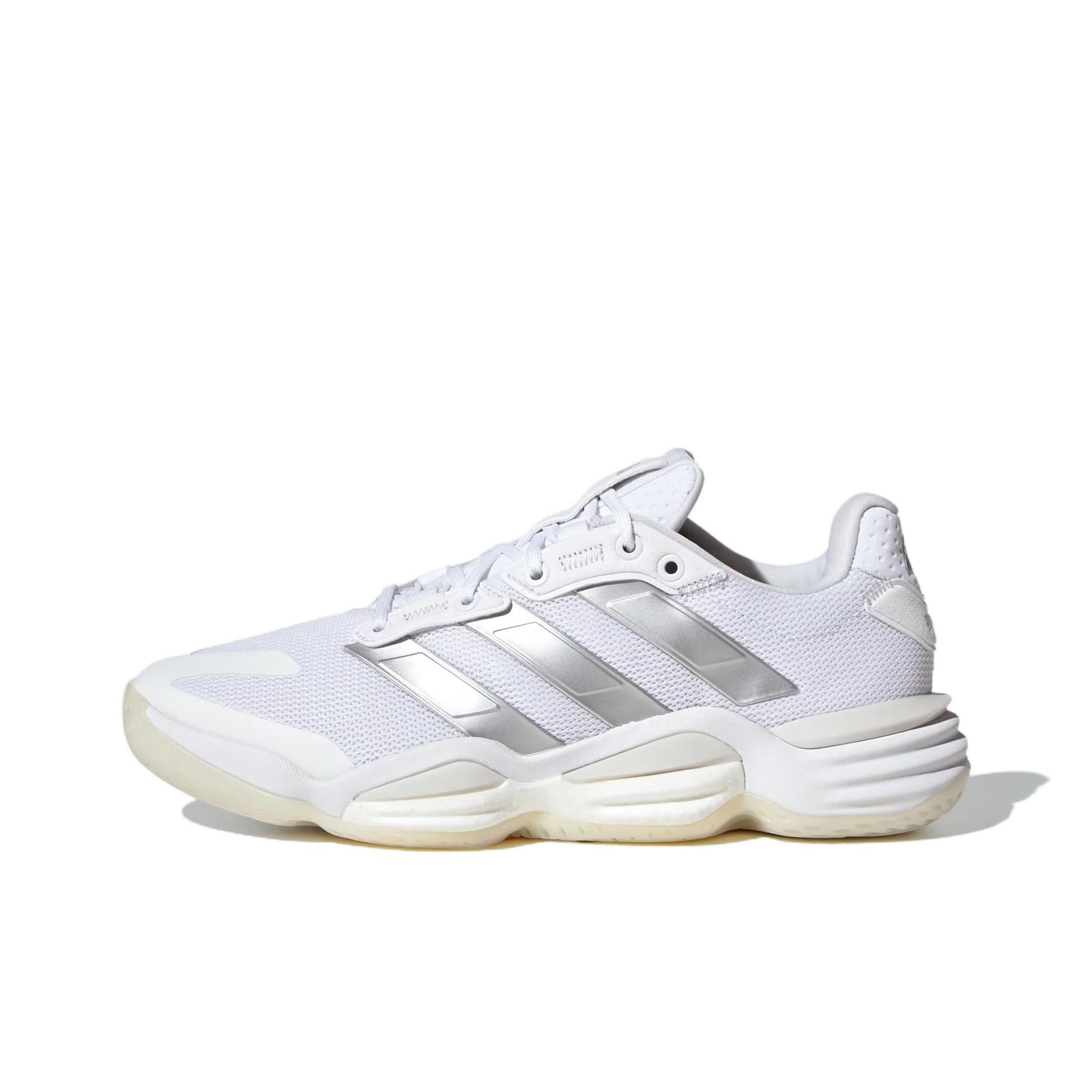 Adidas Stabil 16 Indoor Cloud White Silver Metallic Женские кроссовки Серый-Один IE3584 40