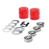 532009040 532104757 Red Front Wheel Bushing To Bearing Conversion Kit Fit For Craftsman LT1000 YS4500 YT3000 YTS4500 GT5000