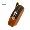 Retro Coin Bag Crazy Horse Leather Small Coins Keys Holder Zipper Pouches Bluetooth Earphone Storage Bags