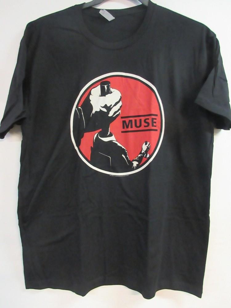 MUSE OFFICIAL OLD STOCK MERCH DRONES 2013 BAND CONCERT MUSIC  EXTRA LARGE Unisex T-Shirt XXXXL