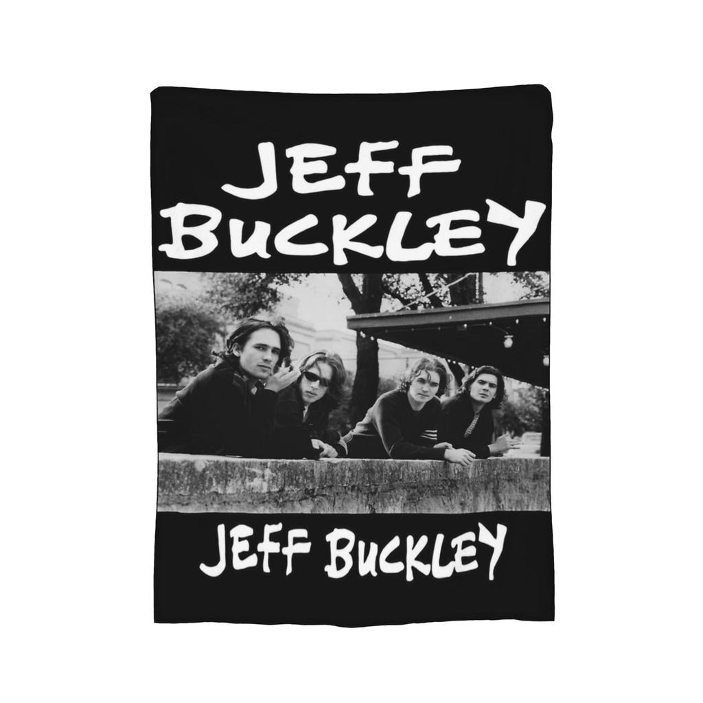 Jeff Buckley Volle Momente Legende Sänger Rock Flanell Überwurfdecke Decke für Bettwäsche Outdoor Super Warm Bettwäsche Überwürfe,
