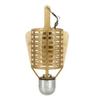 Fishing Beads Feeder Cage Feeder Lures Holder Trap Fishing Cage Basket Iron Head Trap Baits Cage Fishing Tackles