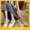 Xiaoxiangfeng Mary Jane Shoes 2025 New Flat-soled Soft-soled Grandma Shoes Super Soft Elastic Small Leather Shoes Loafers