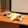 33Cm Simulation Sugar Glider Plush Toy Soft Flying Squirrel Stuffed Animals Doll Can Magnetically Home Halloween Decor Xmas Gift