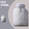 1000ML Soft Hand WarmerHot Removable Hot Water Bottles Bag Reusable For Girl Portable Hand Foot Warmer Cover Explosion-Proof