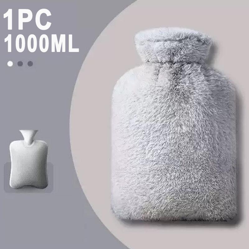 1000ML Soft Hand WarmerHot Removable Hot Water Bottles Bag Reusable For Girl Portable Hand Foot Warmer Cover Explosion-Proof
