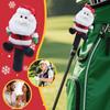 Driver Covers For Golf Clubs Christmas Santa Claus Golf Club Covers Cute Sports Accessories For Mallet Woods Hybrid Daily Travel
