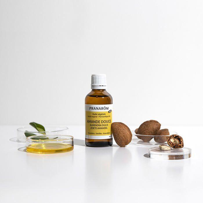 Huile Végétale Amande Douce - PRANAROM - 50ml - Peaux Sèches - Sans Parabène