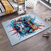 "Colorful Gaming Controller Art Carpet for Living Room Decoration" Suitable for use as an anti-slip for living room bedroom sofas