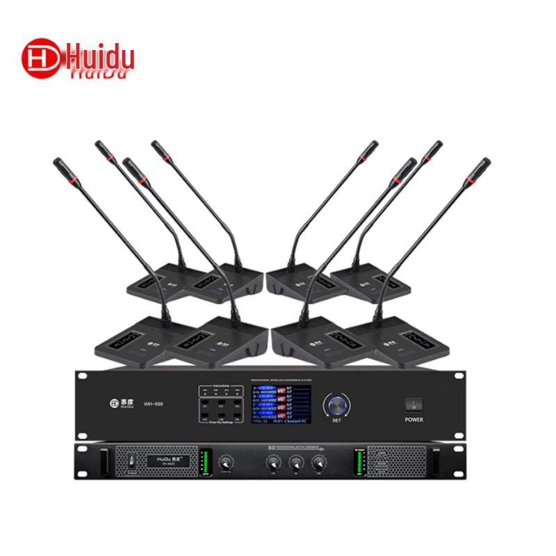 Huidu WH-690 Professional Wireless Conference Microphone System (CN version)