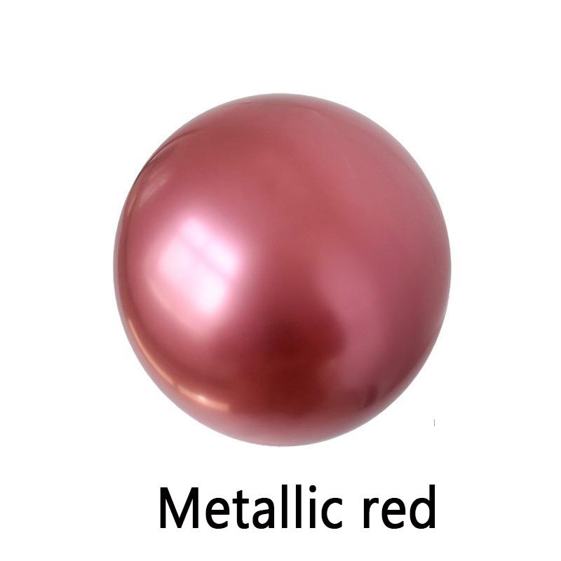 10 /12inch 50pcs Metal Balloons Gold Silver ThemeBirthday Wedding Party Graduation Christmas Baby Shower Decorations Anniversary