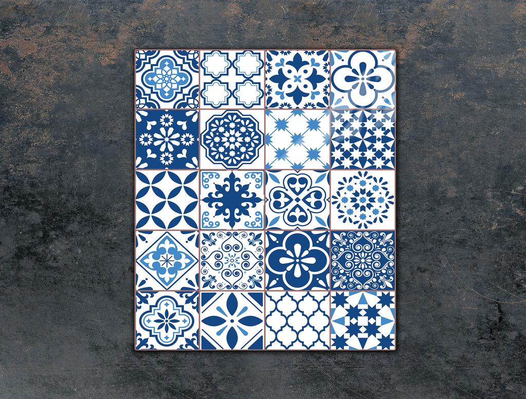 GLASS CUTTING BOARD 45x52 Pattern