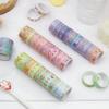 60 Rolls Cartoon Decorative Materials Cute Children's Stationery Handwritten Notebook Tape