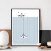 Maritime Surfing Beach Posters Wall Art Canvas Prints Painting Home Decorative Vintage Art Poster Livingroom Bedroom Decoraton