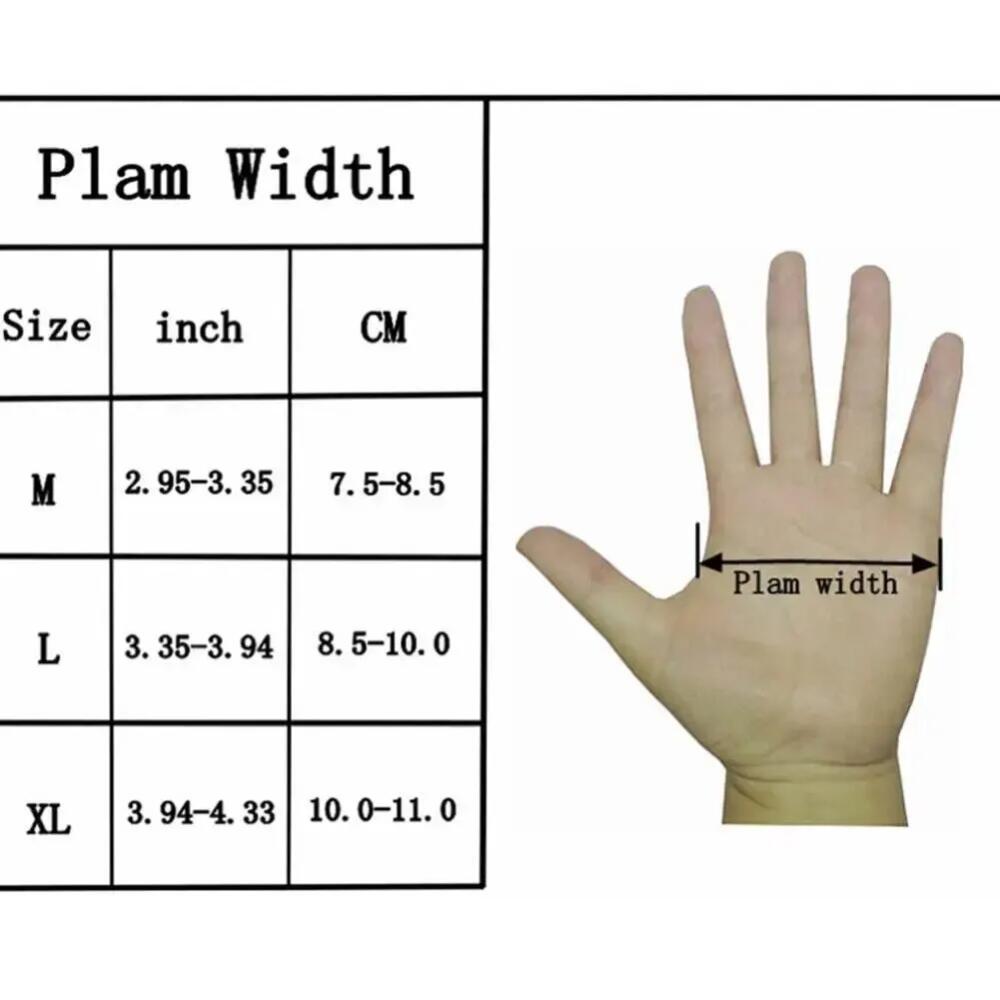 1 Pair Wrist False Closure Protective Gloves for Men and Women Weight Training Gloves Fitness Sports Cycling Gym