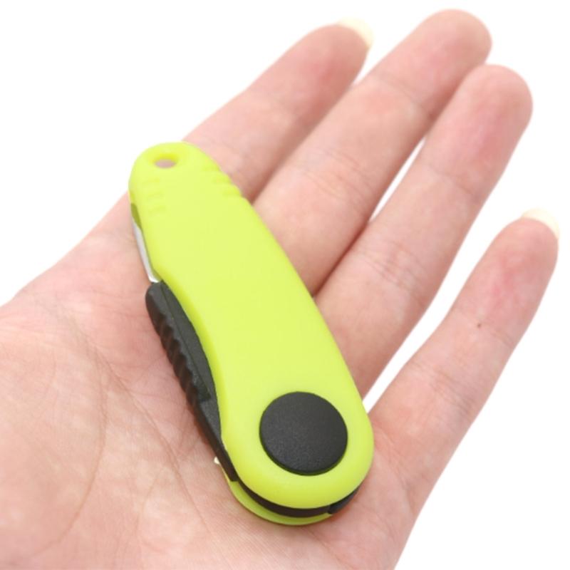 Foldable Line Cutter Stainless Steel Fishing Scissors Fishing Line Cutter for Braided Line Fishing Tackle Accessories