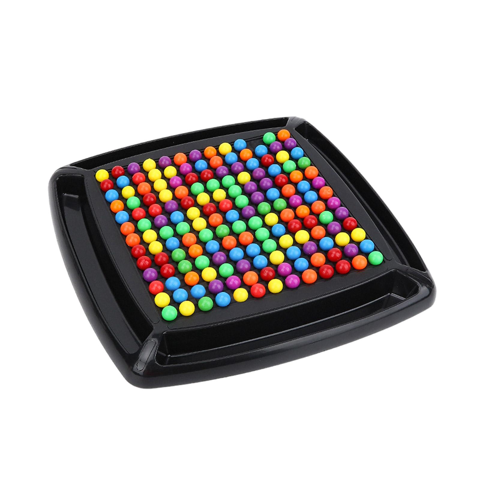 Intellectual Chessboard Rainbow Balls Elimination Game Strategy Board Funny Table Top Strategy Game Family Game 1