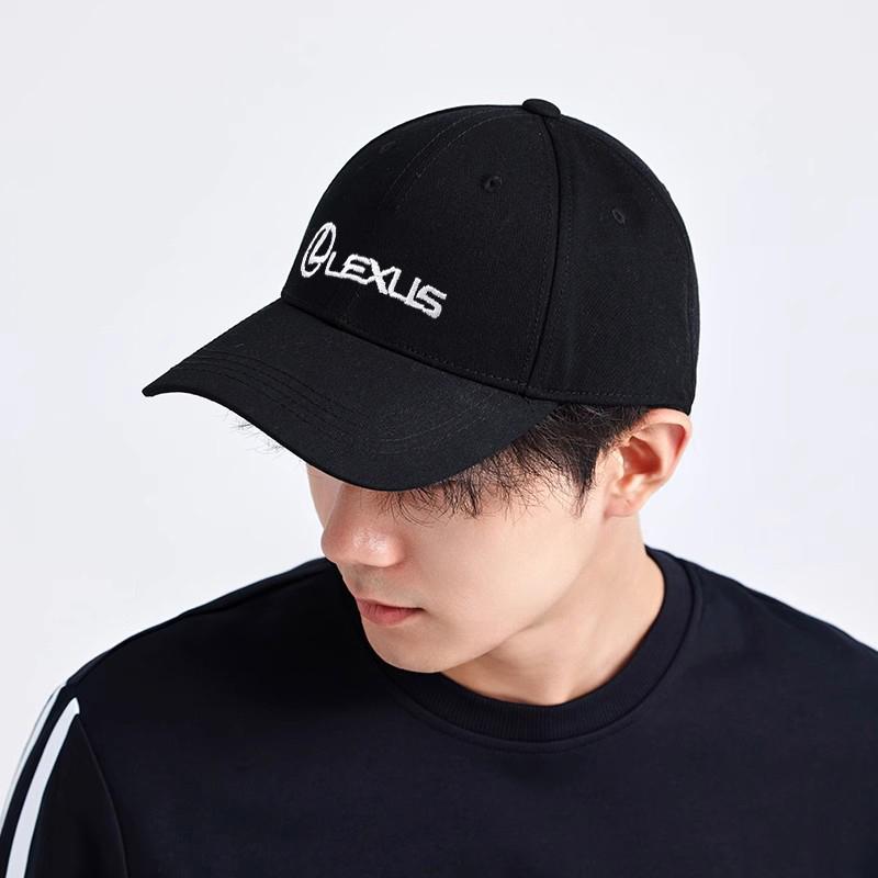 Car Logo Adjustable Baseball Hat Outdoor Duck Tongue Cap For Lexus GS IS LS500h ES260 ES300h RX350h NX260 UX260 LM LC RZ450e TX