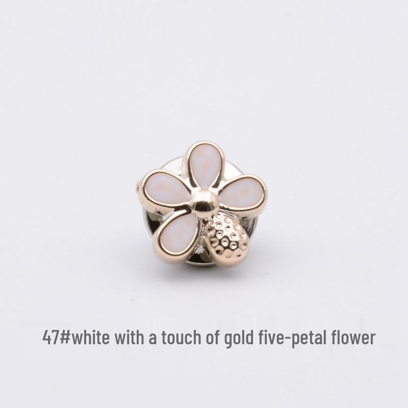 Korean Style Versatile Brooch: No-Sew Button for Clothing, Scarf, Hat & Lapel Decoration