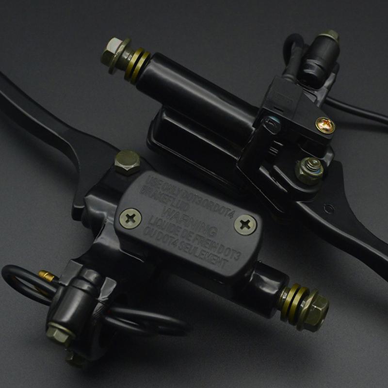 Pompa Freno Moto Universale 7/8" 22Mm Pompa Freno Principale Anteriore Leva Freno Idraulica Per Moto Da Cross Pit Bike Atv Quad Moped Scooter