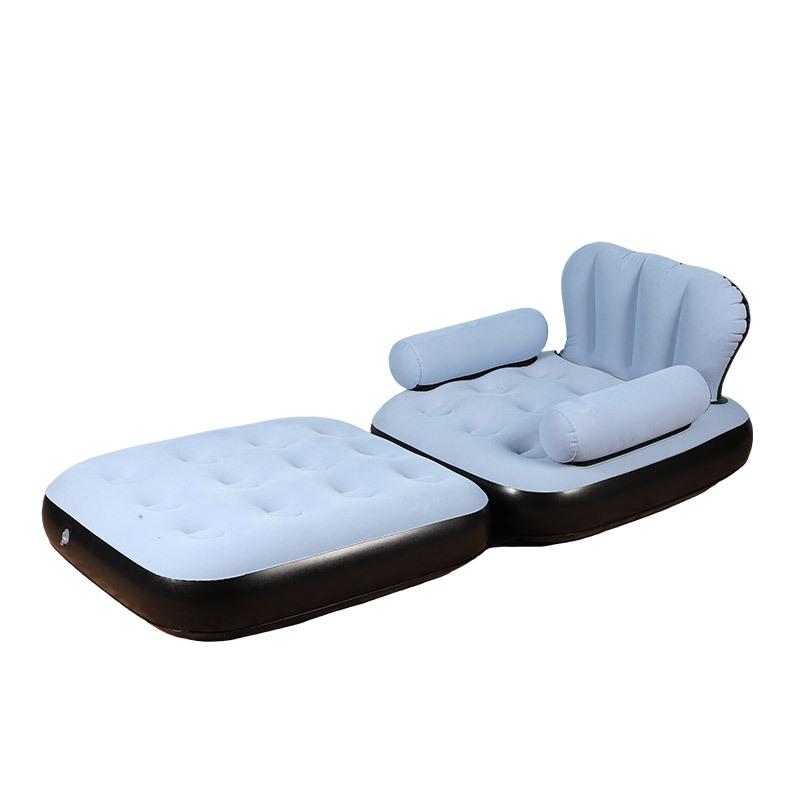 Multi-functional Portable Inflatable Sofa Bed - Single Person Foldable Lounger for Indoor/Outdoor Use