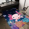 1PC Axolotl Ocean Extra Large Non-Slip Floor Carpet, Office, Family, Bedroom, Studio - Large Area RugJ0403