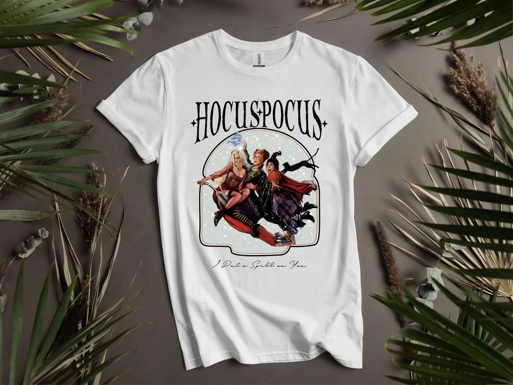 Hocus Pocus Poster T-shirt T shirt Men Women Unisex Tshirt K978