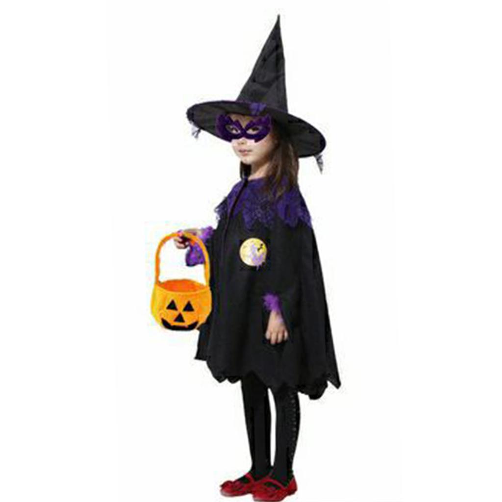Kids Witch Costume Set for Halloween