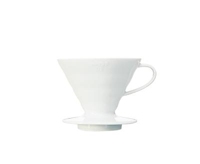 HARIO V60 Transparent Dripper 02 Ceramic White for Cups Coffee Hand Drip Made In Japan 1~4 VDCR-02-W