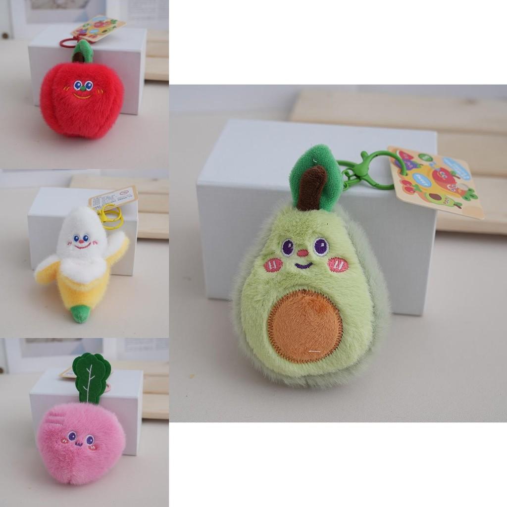 Adorable Penguin Plush Toy Avocado Shape Soft Pp Cotton Filled 12cm High