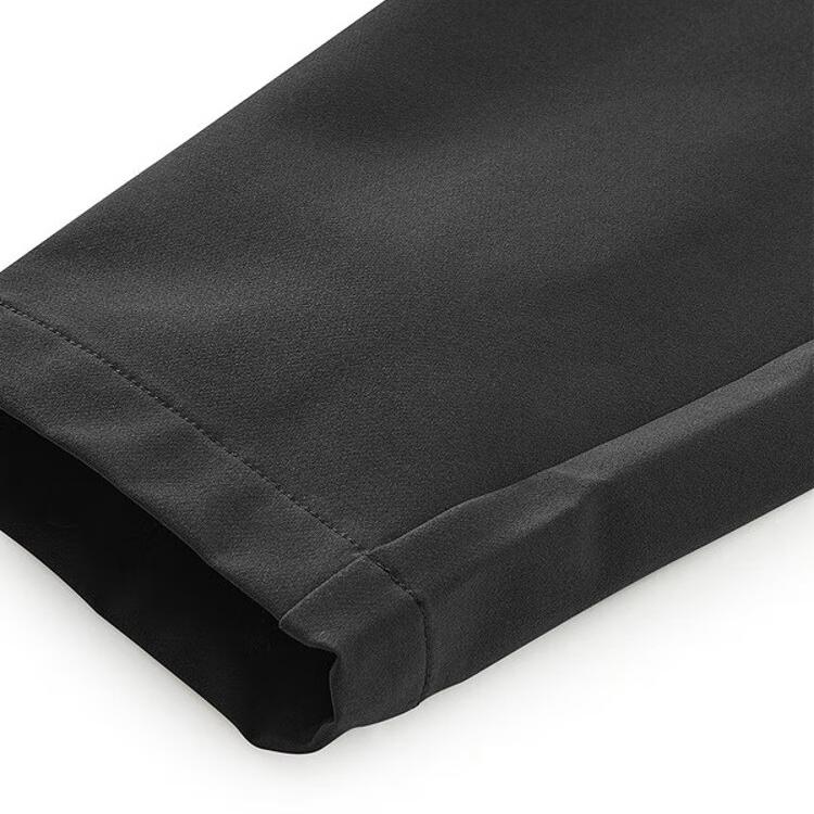 Skechers Comfort Sports Series Solid Color Casual Breathable Versatile Knitted Sports Pants Men Bottoms Carbon-Black P424M005-0018