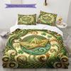IT Pattern Bedding Quilt Set Quilt Cover Pillowcase Home Decoration Birthday Gift (1 * Duvet Cover + 2 * Pillowcase, Without Core)