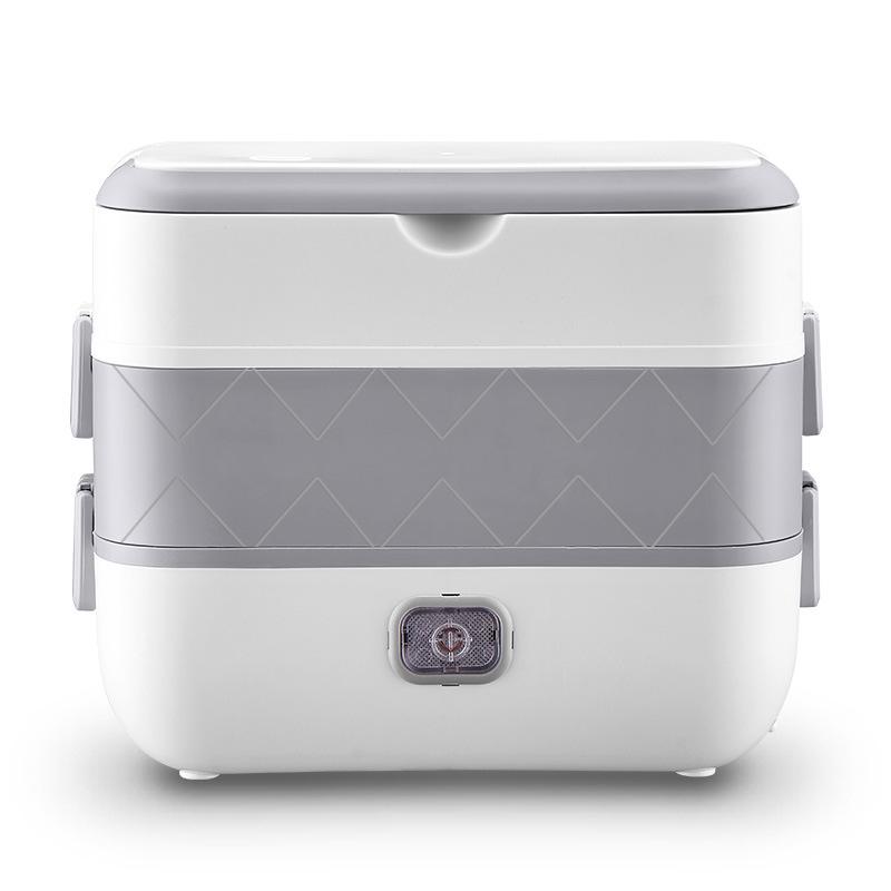 Portable Electric Lunch Box for Heating, Steaming, Cooking, and Warm Food Storage - Ideal for Office Workers