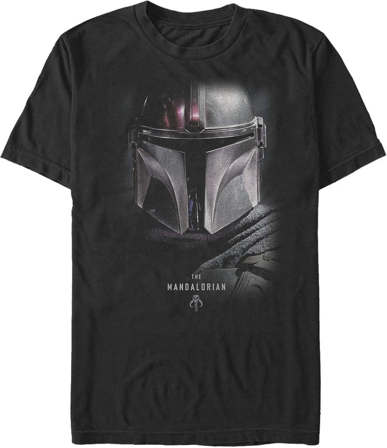 Мужская футболка STAR WARS, Черная, Размер L S чёрный