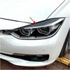 2pcs For BMW 3 Series F30 F31 Accessories Headlight Eyebrow Eyelid Cover Trim