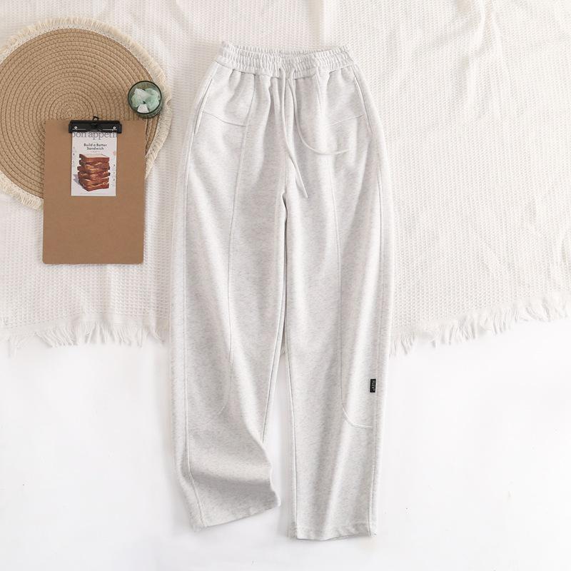 Women's High Waist Slimming Wide-Leg Sweatpants - Versatile Spring/Autumn Casual Banana Pants