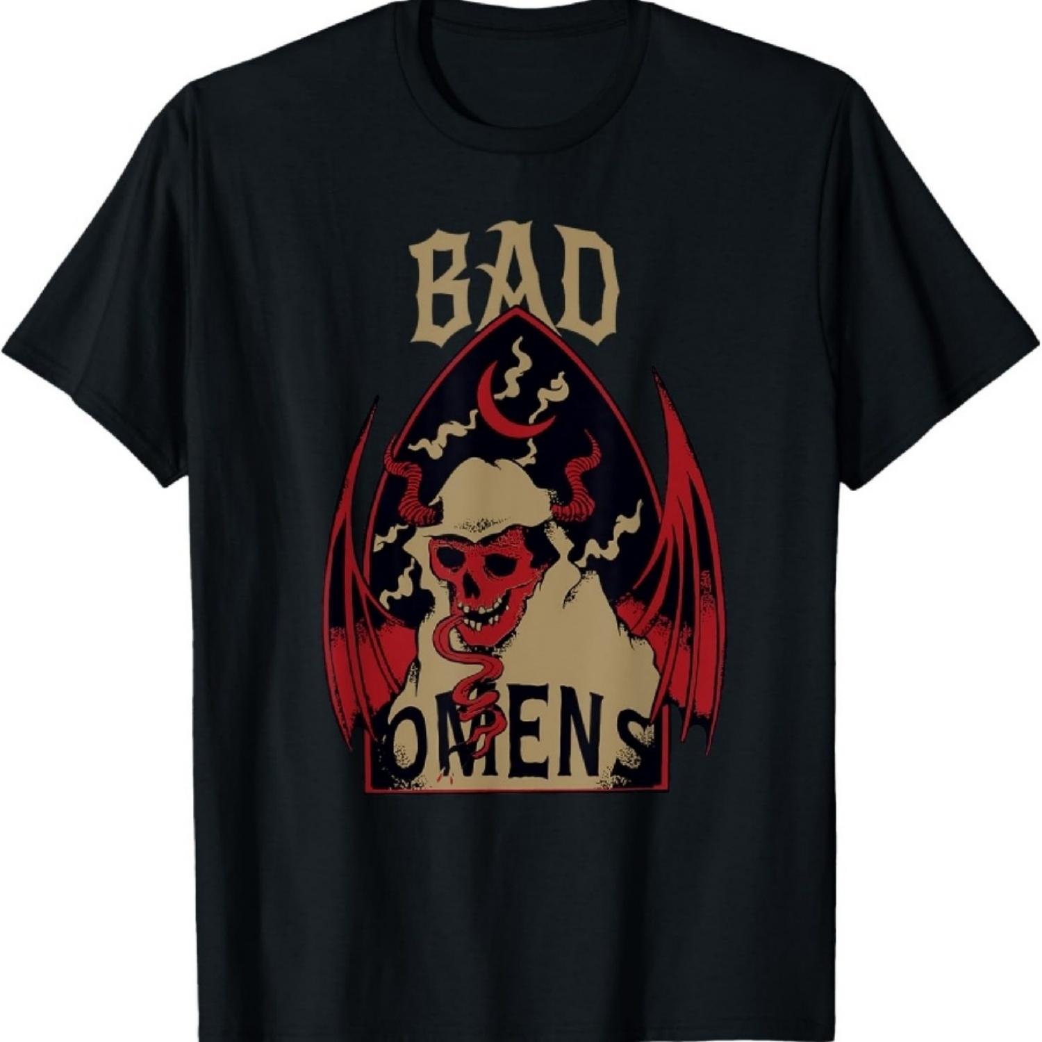 

Bad Omens Demon Grunge Goth Bad Omens Demon T-Shirt S