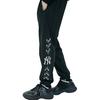 New MLB Knitted Sweatpants Unisex Black 3ATPS0216-50BKS