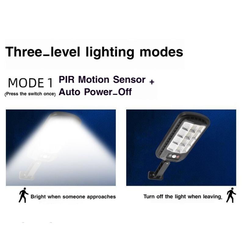 Solar-LED-Außenwandleuchten, Körperinduktionslichter für Hof, Garten, Terrasse, Garagentor, Straßenbeleuchtung