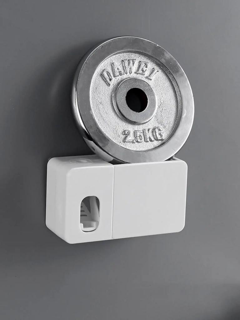 1 Pc - Fully Automatic Toothpaste Squeezing Machine, Toothbrush Holder