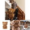 Universal Studios Cartoon Tim Bear Plush Backpack With Storage For Daily Use And Gift Ideas