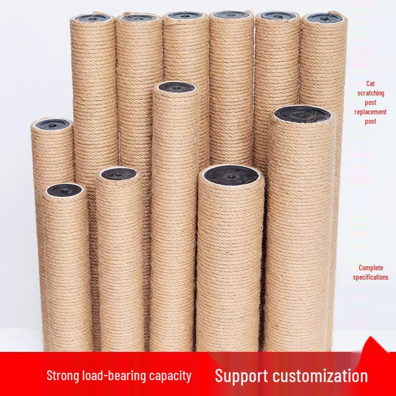 Hemp Jute Sisal Cat Scratching Post: DIY Replacement for Nail Grinding and Cat Trees