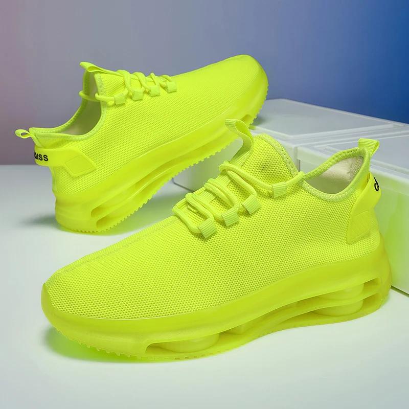 

MAEDEF Men s Casual Sneakers Summer Mesh Sneakers Breathable Male Casual Sports Shoes Tennis Hiking Platform Mens Running Shoes 43 бирюзовый