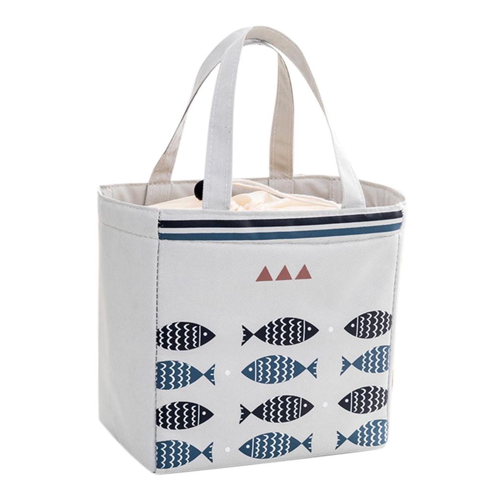 Large Capacity Fresh Insulation Cold Bales Thermal Oxford Lunch Bag Waterproof Leisure Bag Handbag