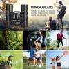 500 * 25 Binoculars, High-definition, Low-light Night Vision, Outdoor Pocket Portable Telescope Camping