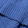 Polo Ralph Lauren Solid Color Small Pony Embroidered Cable Knit Round Neck Slim Fit Long Sleeve Sweater Women Sweater Blue WMPOSWENC021034-400