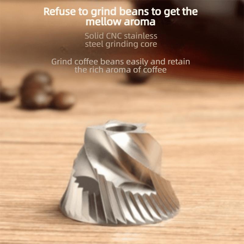 Electric Bean Grinder Coffee Bean Grinder Hand-operated Italian Grinder Household Small Size Coarse and Fine Can Be Researched